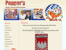 Tablet Screenshot of peppersnaples.com